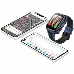 Carneo Smart Watch - 47 mm Case Height - 16 mm Case Thickness - 41 mm Case Width - Children - Blue, Black Body Color - Wir