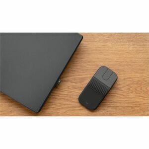 Logitech Mobi Fold for Business Travel Mouse - Bluetooth/Radio Frequency - USB Type C - PixArt PAW3222 - 4 Button(s) - 2 P
