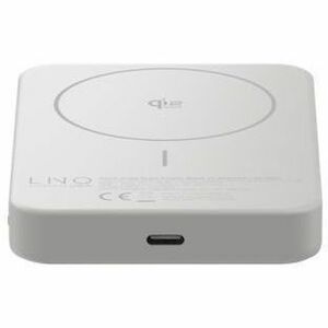Xtorm LINQ Qi2 Wireless Power Bank - Grey - For iPhone, Mobile Device - 1 x Type-C 30W - Semi-solid-state - 10000 mAh - 25