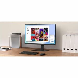 Monitor LCD LG 27BA750-B 685,8 mm (27") Classe Full HD - 16:9 - Nero - 68,6 cm (27") Viewable - Tecnologia In-plane Switch