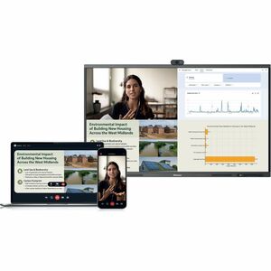 Hisense 75WM6FE-A 75" GoBoard Live Pro - Advanced Interactive Display - 75" LCD - ARM Cortex A73 2.20 GHz - 8 GB - Infrare
