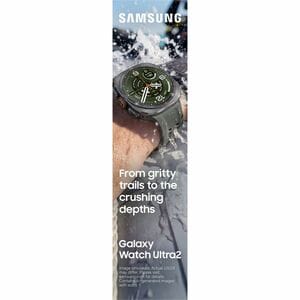 Samsung Galaxy Watch Ultra2 SM-L715F Smart Watch - 47.40 mm Case Height - 47.10 mm Case Width - Titanium Silver Body Color