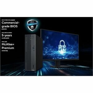 Asus ExpertCenter P500 P500SV-07240H132X Desktop Computer - Intel Core 7 Series 2 240H - 16 GB - 512 GB PCI Express NVMe 4