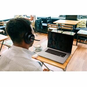 ACCO H3000 Kabellos Über das Ohr, Kopfbügel Stereo Headset - Schwarz - Microsoft-Teams-Zertifizierung - Google Assistant, 