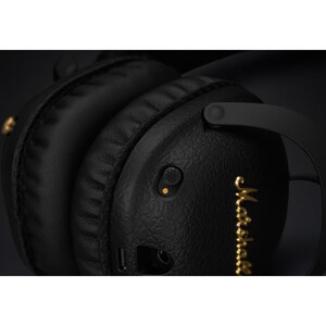 Marshall Mid A.N.C Com fios/sem fios Na orelha, Headset Estéreo Fone de ouvido - Preto - Binaural - Circum-auditivo - 1000