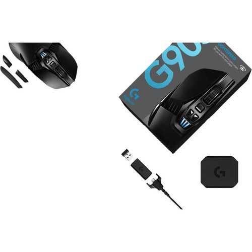 Mouse di gioco Logitech LIGHTSPEED G903 - Wi-Fi - USB - Ottico - 11 Pulsante(i) - Nero - Cavo/Wireless - 16000 dpi - Rotel