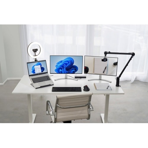 ACCO W1050 Webcam - 2 Megapixel - 30 fps - Black - USB Type A - 1920 x 1080 Video - CMOS Sensor - Fixed Focus - 95° Angle 