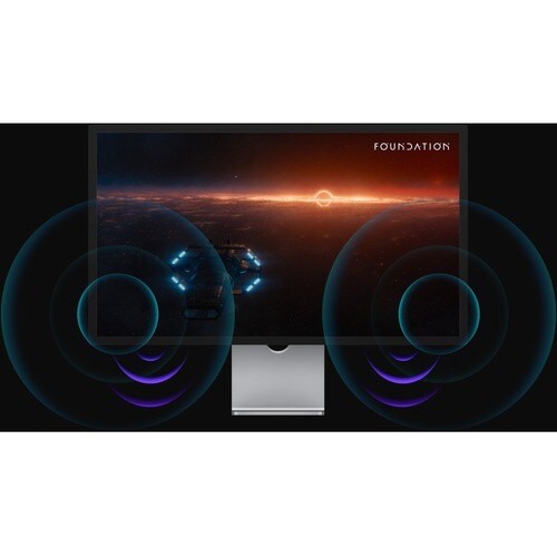 Apple Studio 27" (68.6 cm) Class Webcam 5K LCD Monitor - 27" (68.6 cm) Viewable - 5120 x 2880 - 1 Billion Colors - 600 cd/