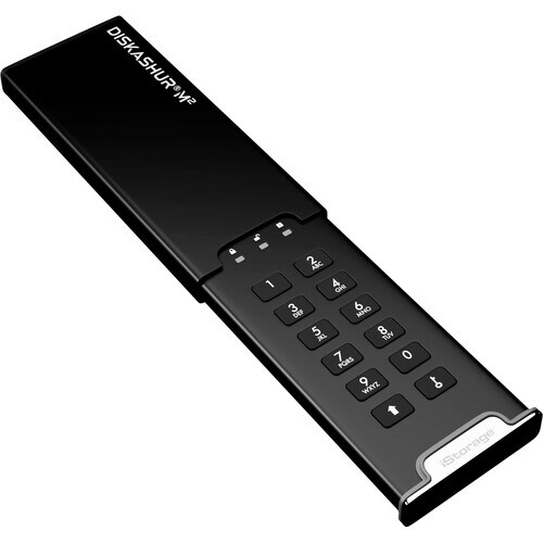 SSD Portable iStorage diskAshur M2 Durci - M.2 2280 Externe - 2 To - Conforme aux normes TAA - Client Léger Appareil compa