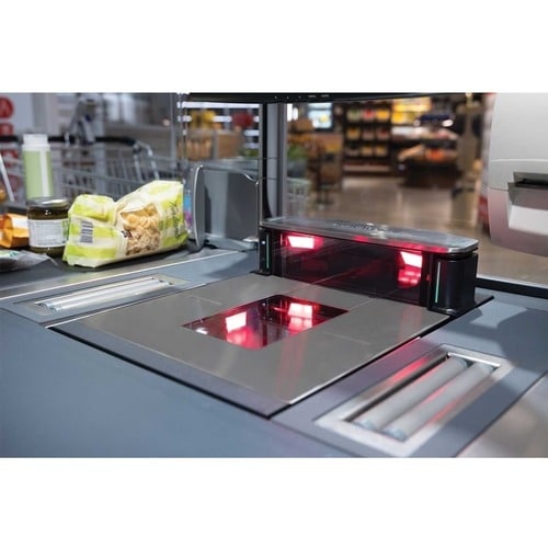Datalogic Magellan Rugged Industrial, Self-checkout In-counter Barcode Scanner - Cable Connectivity - USB Cable Included -