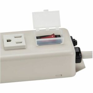 Eaton Tripp Lite Series Power It! 6-Outlet Power Strip, 15 ft. (4.57 m) Cord, 5-15P, Metal Housing - NEMA 5-15P - 6 NEMA 5