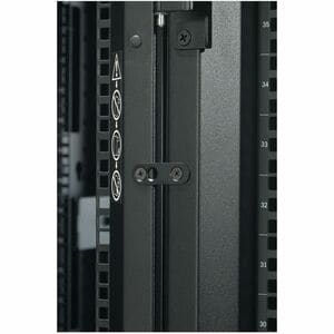 APC by Schneider Electric NetShelter 42U Enclosed Cabinet Rack Cabinet for Storage, Server - 482.60 mm Rack Width - Black 