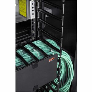 APC by Schneider Electric NetShelter SX 48U Floor Standing Rack Cabinet for Networking, Airflow System - 482.60 mm Rack Wi