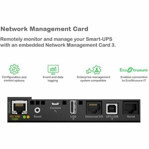 APC Smart-UPS On-Line, 5.4kVA, Rackmount 3U, 208V, 2x L6-20R+2x L6-30R NEMA outlets, Network Card+SmartSlot, Extended runt