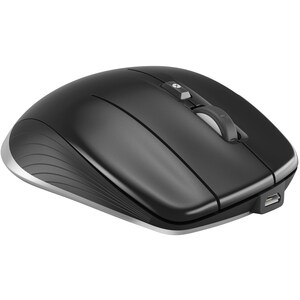 Souris Optique 3Dconnexion CadMouse - Bluetooth/Radio Fréquence - USB - 7 Bouton(s) - Noir, Argenté - Câble/sans fil - 2,4