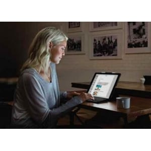 Logitech Slim Combo Keyboard/Cover Case for 26.7 cm (10.5") Apple iPad Pro Tablet - Black - Spill Resistant - Plastic, Fab