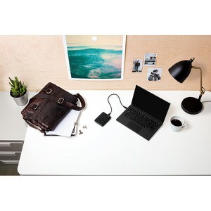 Disco Duro Pórtatil WD Elements SE WDBJRT0040BBK-WESN - 2.5" Externo - 4 TB - Negro - USB 3.0