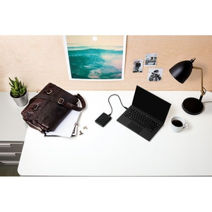 WD Elements SE WDBJRT0040BBK-WESN 4 TB Portable Hard Drive - 2.5" External - Black - USB 3.0