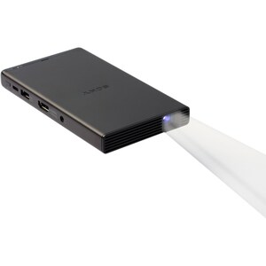 Sony MP-CD1 DLP Projector - 16:9 - 854 x 480 - Front, Ceiling - 50000 Hour Normal Mode - 400:1 - 105 lm - HDMI - USB