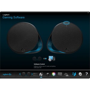 Logitech LIGHTSYNC G560 2.1 Bluetooth Speaker System - 120 W RMS - Black - 40 Hz to 18 kHz - DTS:X - USB
