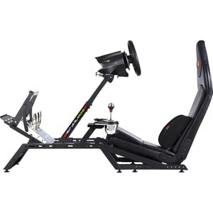 Next Level Racing F-GT Formula and GT Simulator Cockpit - Matte Black