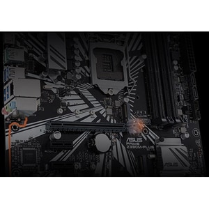 Asus Prime Z390M-PLUS Desktop Motherboard - Intel Z390 Chipset - Socket H4 LGA-1151 - Intel Optane Memory Ready - Micro AT