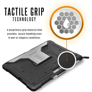 Urban Armor Gear Metropolis Robust Tastatur/Cover Microsoft Surface Go, Surface Go 2, Surface Go 3, Surface Go 4 Tablet - 