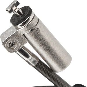 Rocbolt R20 Slim Security Cable with Key Lock and (2) Keys - 10mm Lock Head for Thinnest Laptop, Ultrabook Devices - Galva