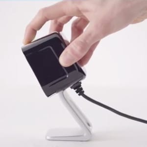 Magellan 1500i - Lector de códigos de barras - Cableado - Magellan 1500i, Black, Std Configuration, 2D, Tilting Soporte, N