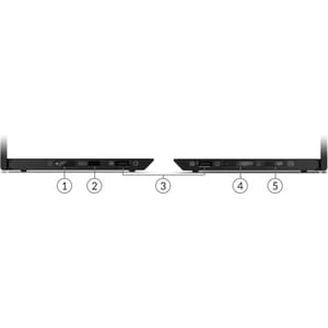 Lenovo ThinkVision M14 14" Class Full HD LCD Monitor - 16:9 - Raven Black - 35.6 cm (14") Viewable - In-plane Switching (I