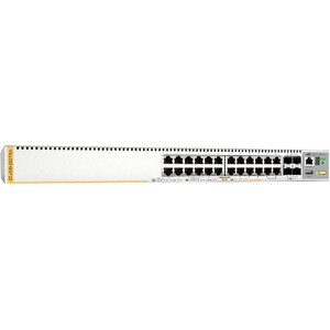 Allied Telesis x530 x530-28GTXm 24 Ports Manageable Layer 3 Switch - 3 Layer Supported - Modular - Optical Fiber, Twisted 