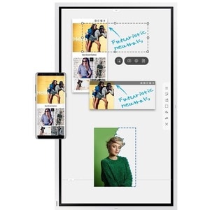 Samsung WM65R-W 1651 mm LCD Digital Signage Display - Touchscreen - 3840 x 2160 - Edge LED - 350 cd/m² - 2160p - USB - HDM