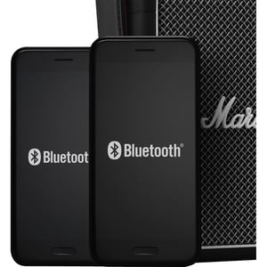 Marshall Stockwell II Portátil Bluetooth Sistema de colunas - 25 W RMS - Preto - 60 Hz para 20 kHz - Bateria recarregável