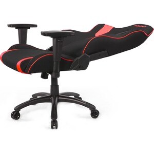 AKRacing Core Series EX-Wide Gaming Chair - For Gaming - Metal, Aluminum, Steel, Polyester, Fabric, Nylon - Red