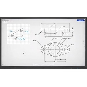 NEC Display 86" UHD Collaborative Board - 86" LCD - Infrared (IrDA) - Touchscreen - 16:9 Aspect Ratio - 3840 x 2160 - Dire