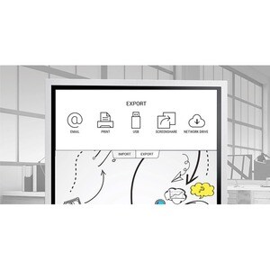 Samsung Flip 2 WM55R 55" Class LCD Touchscreen Monitor - 6.70 ms - 55" Viewable - InGlass Technology - 3840 x 2160 - 4K - 