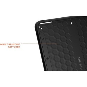 Urban Armor Gear Scout Estojo para Apple Tablet - Preto - Impacto resistente, Antiderrapante, Resistente a quedas, Resiste