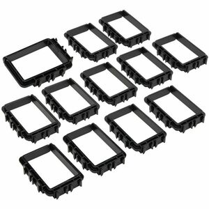 Eaton Tripp Lite Series Cable Management D-Rings for Rack Enclosures - Button Mount, Large, 3 x 4 in., 12 Pack - 12 Pack -