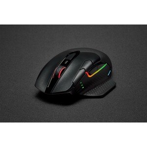Corsair DARK CORE RGB Gaming Mouse - Optical - Cable/Wireless - Bluetooth - Black - 1 - USB 2.0 Type A - 18000 dpi - Scrol