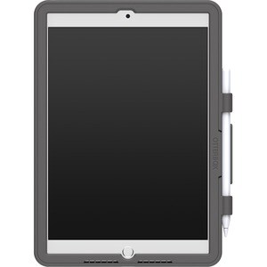 OtterBox UnlimitEd Estojo para Apple iPad (7ª Geração) Tablet - Claro, Cinzento - Borracha sintética, Policarbonato, Poliu