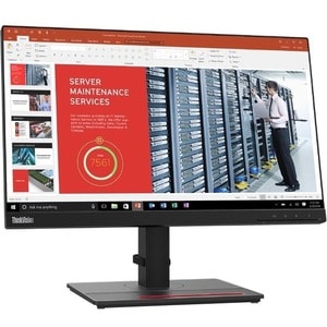 Lenovo ThinkVision T22i-20 21.5" Full HD LED LCD Monitor - 16:9 - Black - 22" Class - In-plane Switching (IPS) Technology 