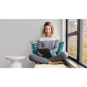 Logitech Slim Folio Pro Keyboard/Cover Case (Folio) for 27.9 cm (11") Apple iPad Pro (2017), iPad Pro (2018) Tablet - Grap