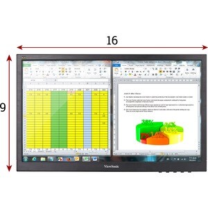 Monitor LED ViewSonic Value VA1903H 19" Class HD - 16:9 - 47cm (18.5") Viewable - Torsión Nemática (TN) - LED Retroilumina