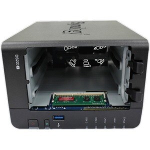 Synology DiskStation DS220+ 2 x Gesamtzahl Einschübe SAN/NAS-Speichersystem - Intel Celeron Dual-Core 2 GHz - 2 GB RAM - D