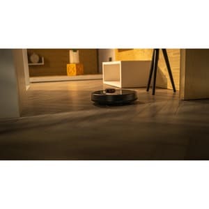 MI Vacuum-Mop P STYJ02YM Robot Vacuum/Mop - Black - 550 mL Dust Capacity - 200 mL Water Tank Capacity - Turbo Brush - Marb