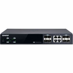 QNAP QSW M804-4C 4 Ports Manageable Ethernet Switch - Gigabit Ethernet, 2.5 Gigabit Ethernet, 5 Gigabit Ethernet, 10 Gigab