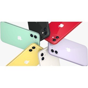 Apple iPhone 11 128 GB Smartphone - 15.5 cm (6.1") LCD 1792 x 828 - Dual-core (2 Core) 2.65 GHz Quad-core (4 Core) 1.80 GH