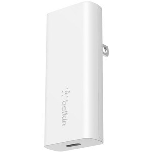 Belkin BoostCharge 20W USB-C Power Delivery  GaN Wall Charger + USB-C Cable - Power Adapter - 20 W - White