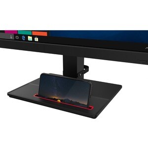 Lenovo ThinkVision T27h-2L 27" Class WQHD LCD Monitor - 16:9 - Raven Black - 68.6 cm (27") Viewable - In-plane Switching (
