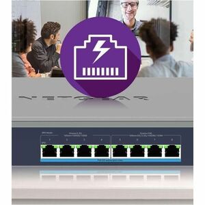 Netgear Business MS510TXUP Ethernet Switch - 8 Ports - Manageable - 2.5 Gigabit Ethernet, 10 Gigabit Ethernet - 2.5GBase-T